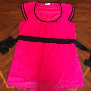 Small Motherhood Maternity cap sleeve top